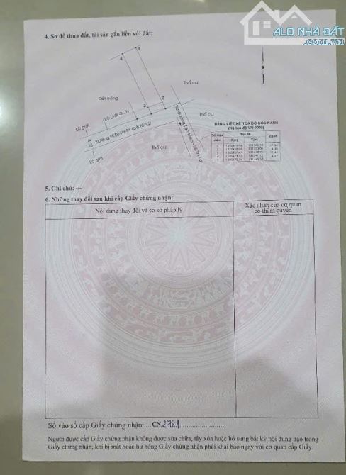 Bán đất Hóc Môn Tân Hiệp 18 giá 2.6 tỷ.SHR - 2