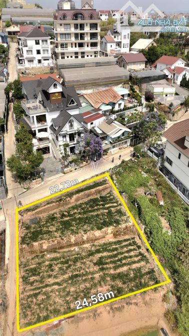 12.5 tỷ BÁN LÔ ĐẤT CHIỀU NGANG 22m 🏡 TỔNG DT 586m² đường 5m BÁN KÍNH TRUNG TÂM ĐÀ LẠT 6 k - 1