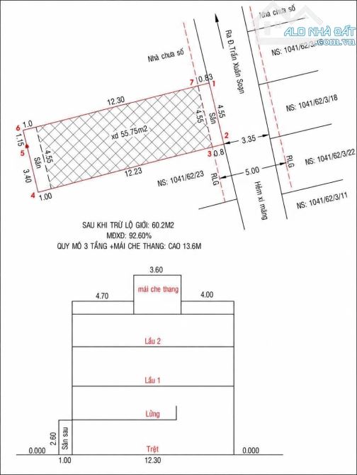 Quận 7 đất thổ cư xây tự do cạnh Him Lam 4.6x15m Shr 6 tỷ - 1