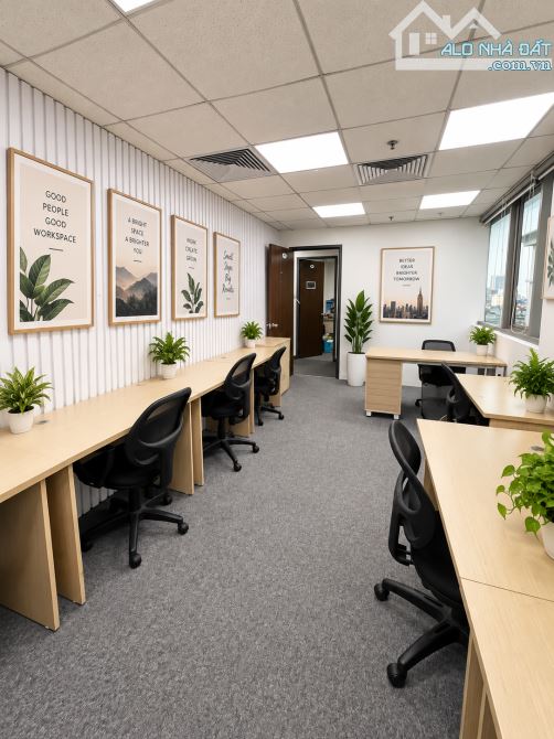 Cho thuê văn phòng trọn gói, chỗ ngồi, Co-working Space phù hợp từ 1 - 10ng tại Tòa Việt Á 3